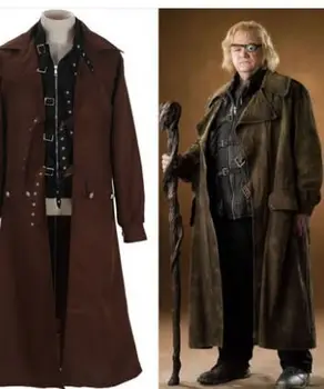 

Alastor Moody Cosplay Costume Full Set Coat Pants Vest For Adult Men Halloween Costume