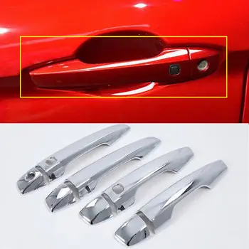 

ABS Smart Key Hole Door Handle Cover Trim 8pcs For Mitsubishi Eclipse Cross 2018