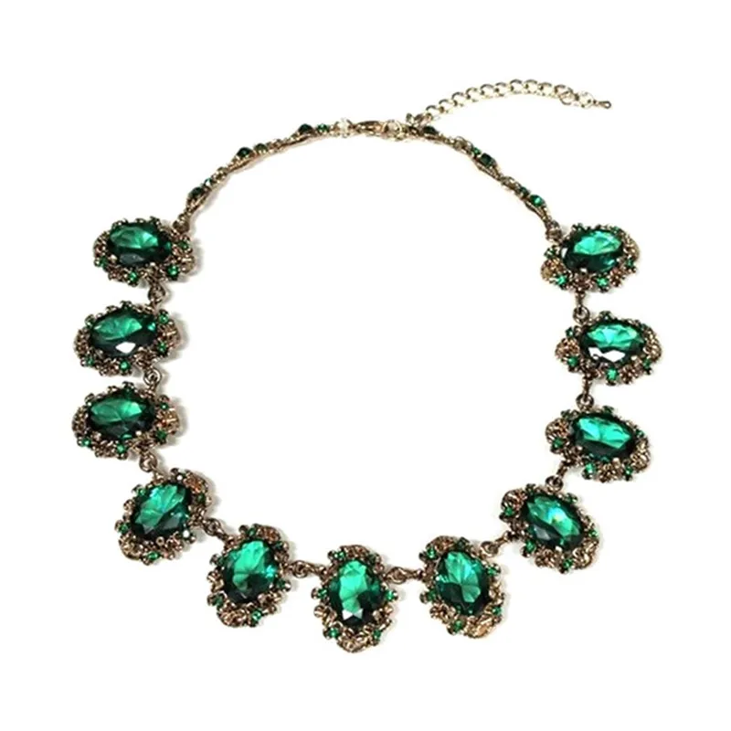 Женское винтажное ожерелье чокер кулоны с подвеской на ключицы CCN168b|chokers necklaces for
