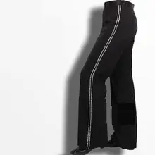 Новинка, мужские черные штаны для латинских танцев, стразы для мальчиков и взрослых, атласные брюки для бальных танцев, сальсы, Танго, румбы, ча-ча, брюки для латинских танцев