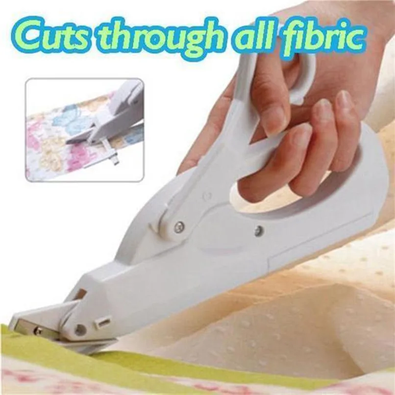

Scissors Mini Portable Handheld Sewing Machines Multipurpose Electric Automatic Scissors #4l19