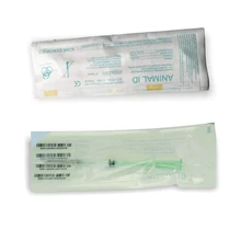 5 комплектов 134.2 кГц 2.12*12 мм 134.2 кГц микрочипы для домашних животных собака/кошка/домашние питомцы/Животные имплантируемые микрочип с стерилизации