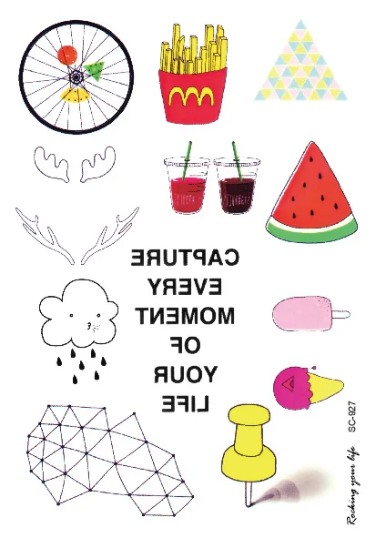 SC2927 Large 2D Pencil Sketch Elephant Drawing Body Shoulder Temporary Tattoo Stickers Fake Tatoos For Babys Kids Christmas SC2927 Large 2D Pencil Sketch Elephant Drawing Body Shoulder Temporary Tattoo Stickers Fake Tatoos For Babys Kids Christmas
