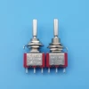 Interruptor momentáneo de mango plano, miniinterruptor sh-T8014A-UHBQ de 3 pines, autoretorno, SPDT, 10 Uds. ► Foto 2/6
