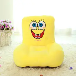 Новые плюшевые смеясь Губка Боб Диван игрушка творческий мягкая губка Боб диван татами подарок около 55x50 см 0345