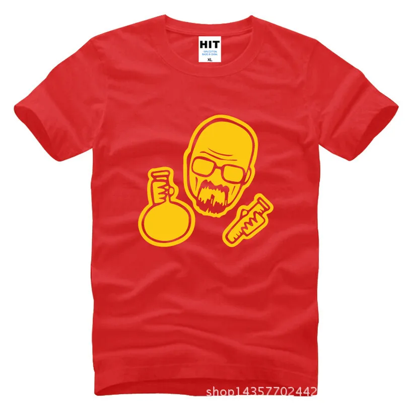 Breaking Bad Heisenberg Pharmacist Футболка мужская 2016 новая хлопковая Camisetas Hombre | Мужская одежда