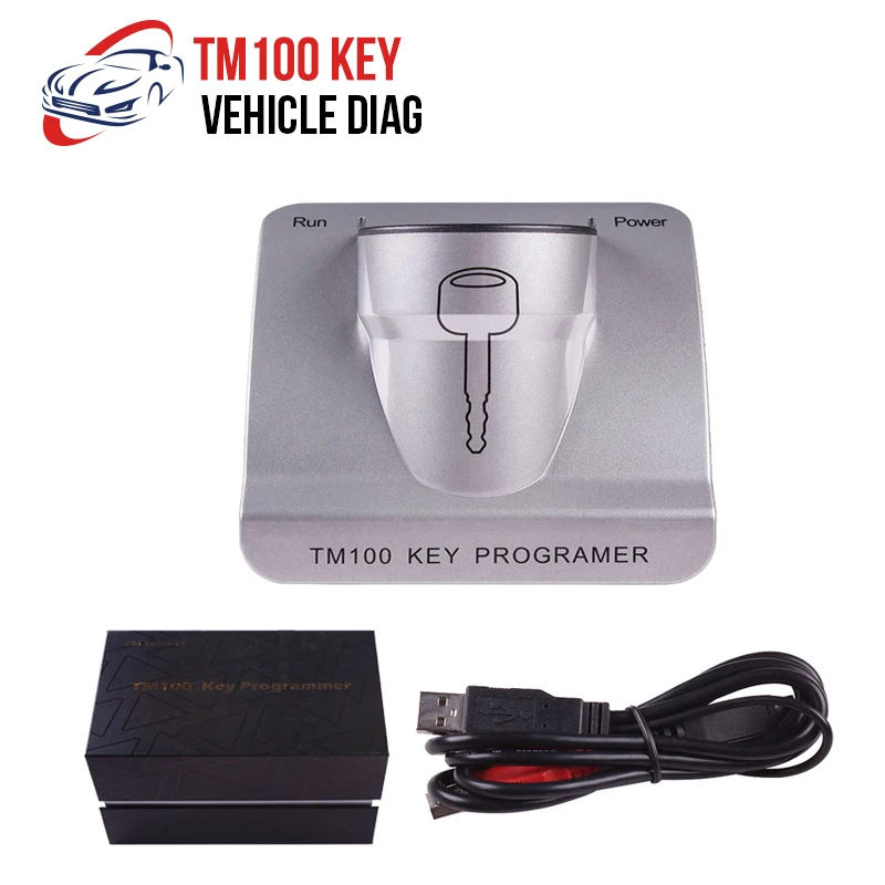 Программатор ключа транспондера TM100 V2.07 (необходимый для слесаря) автоматический