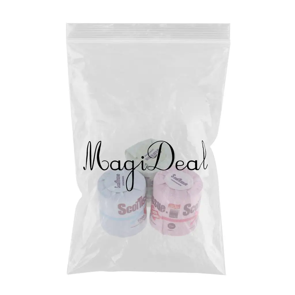 3Pcs Mini Toilet Paper Tissue 1:12th 15cm Dolls House Miniature Funiture Bathroom Decoration