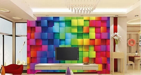 2015 new colourful and strong third dimension wallpaper for living room hotel - Colourful Living Room 2015 new colourful and strong third dimension wallpaper for living room hotel - Colourful Living Room