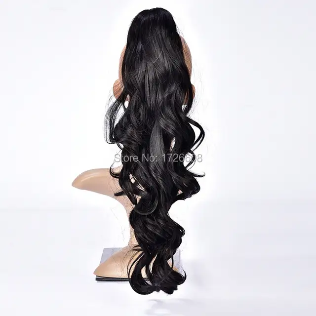 Synthétique Longue Lady Wowen Griffe Clip Queue De Cheval