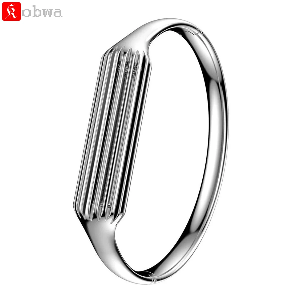 For Fitbit Flex 2 Stainless Steel Metal Watch Band Accessory Bangle Wrist Strap