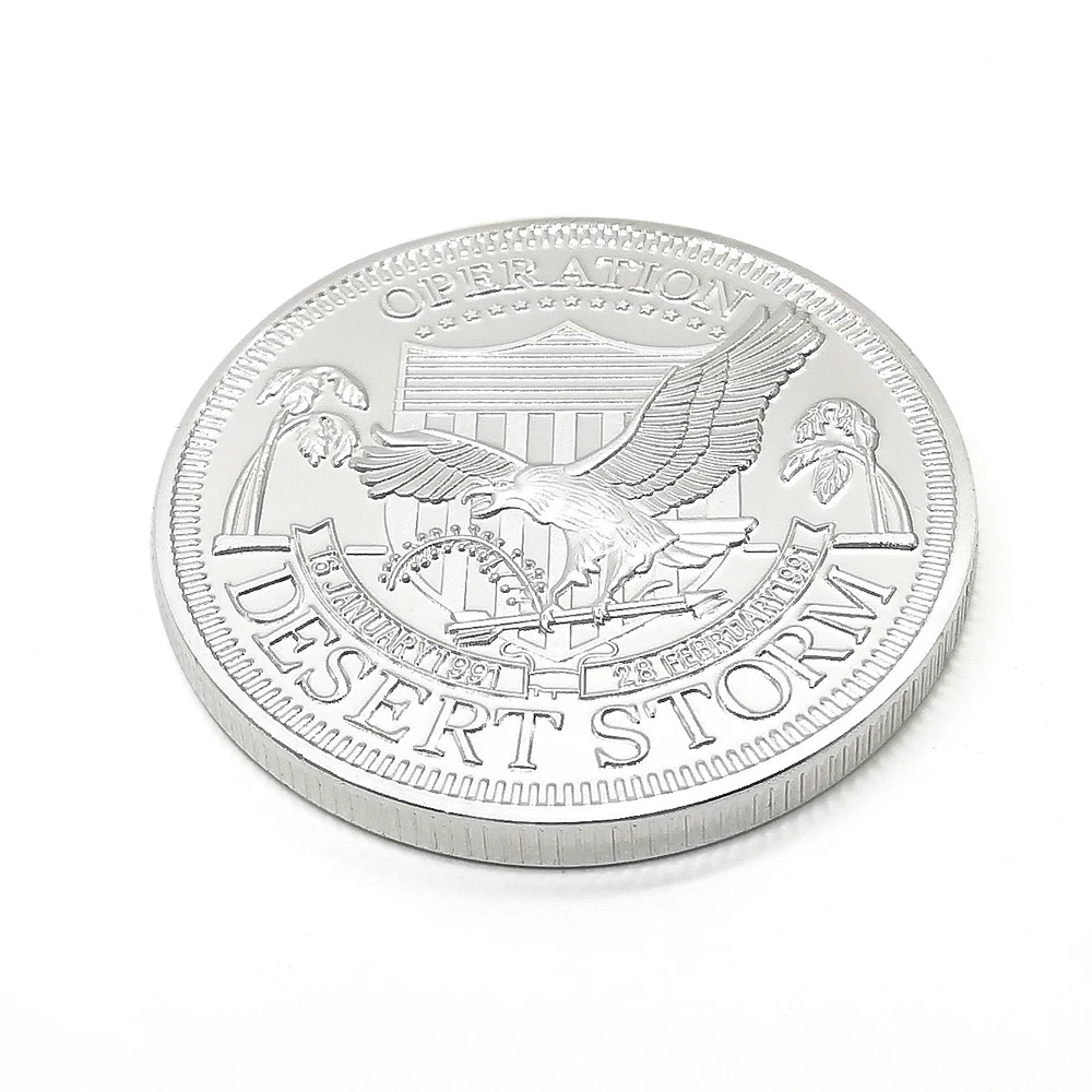 United States Challenge Coins Desert Storm Operatin Medal Souvenir Coin Metal Badge Collection Non Currency Coins Aliexpress