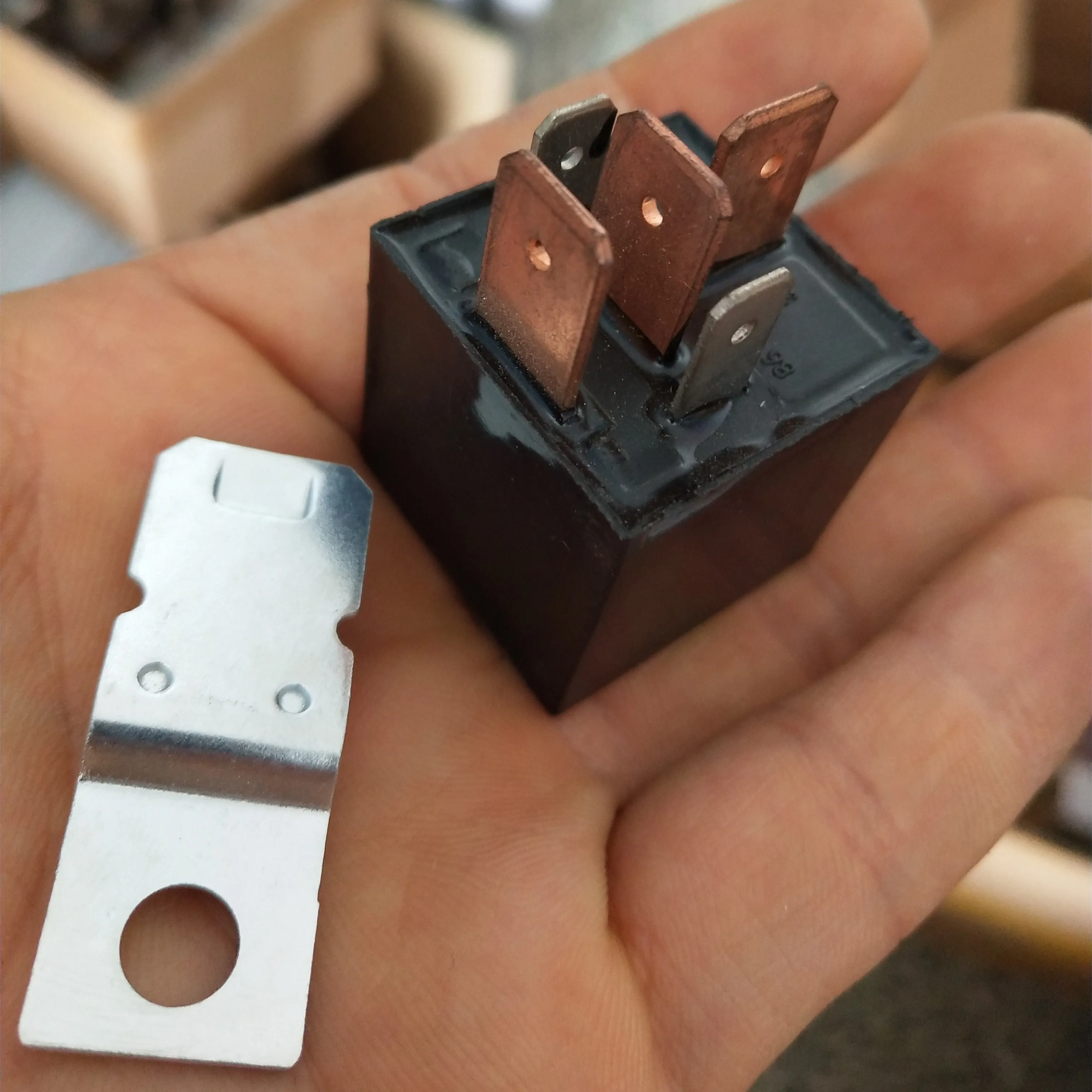 Famous RGL ALL BRASS PINS 5 pin 80A auto relay SILVER ALLOY CONTACTS