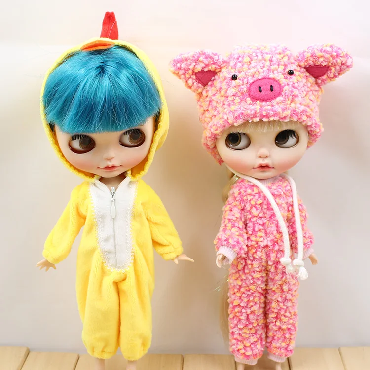 Blyth кукла ледяная игрушка костюм милые outifts