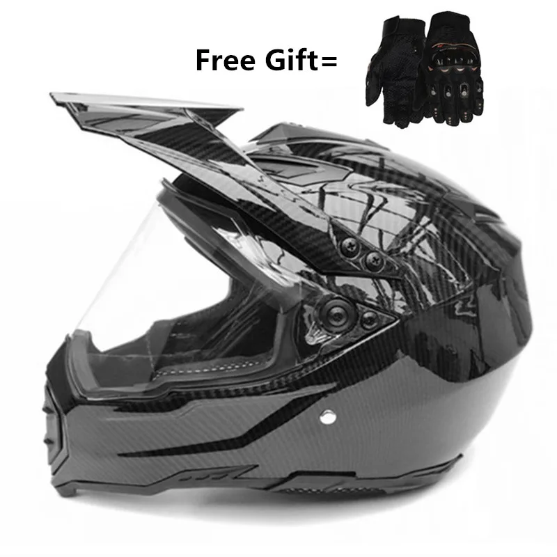 Углеродное волокно, новинка, мотоциклетный шлем, мужской мотоциклетный шлем, высокое качество, capacete moto cross off road moto cross helmet DOT