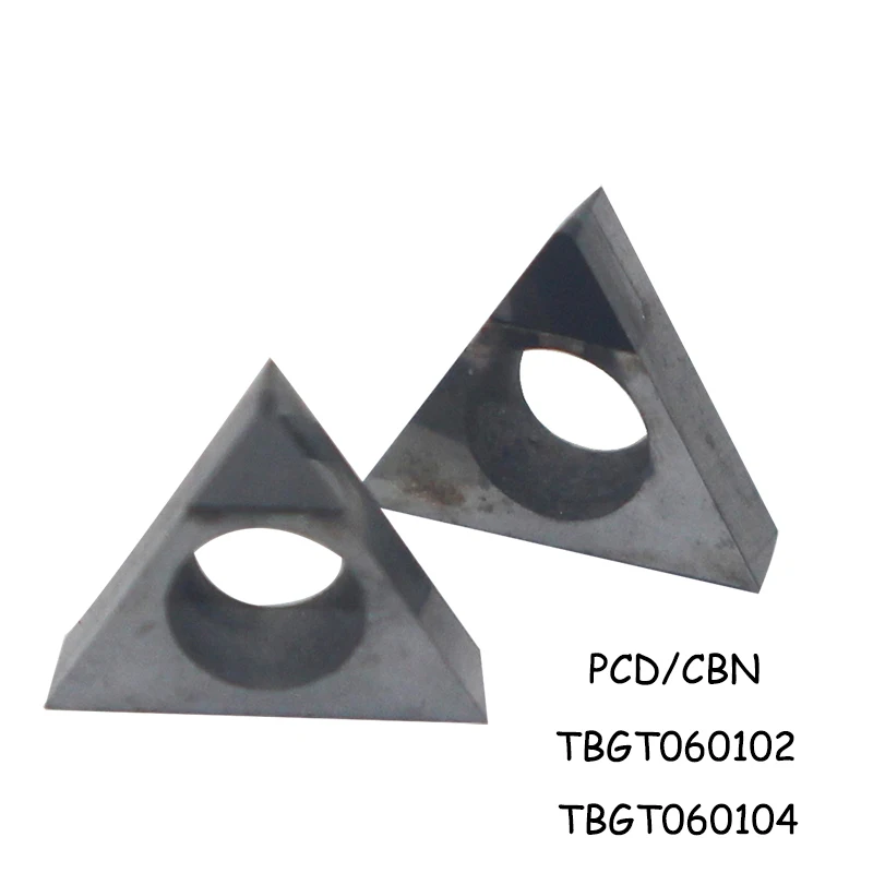 PCD CBN TBGT060102 TBGT060104 карбидные вставки с ЧПУ Алмазные для токарных инструментов