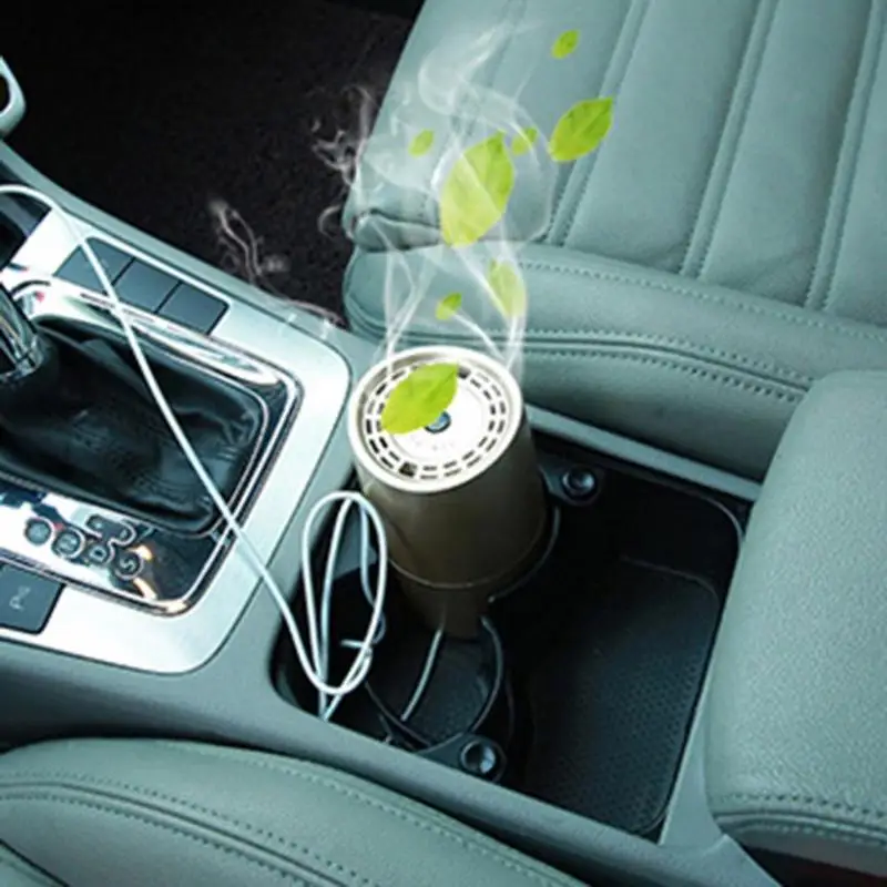 

USB Vehicle Air Purifier Mini Auto Car Air Freshener Anion Ionic Purifier Negative Ion Oxygen Bar Ozone Ionizer Purifying Device