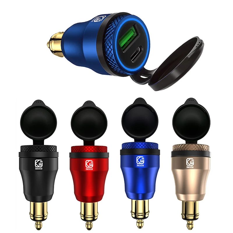 

Motorcycle USB Charger Din To USB For BMW Motorcycle Hella Din Socket Splitter Charger Power Adapter Plug Motorcycle Accessories