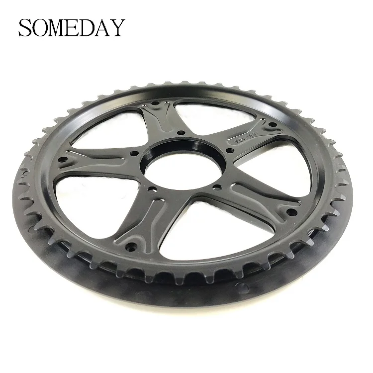 

BAFANG Chain Wheel and Replacement Chain Guard Black 44T 46T 48T 52T Chain wheel Teeth Black BBS01 BBS02