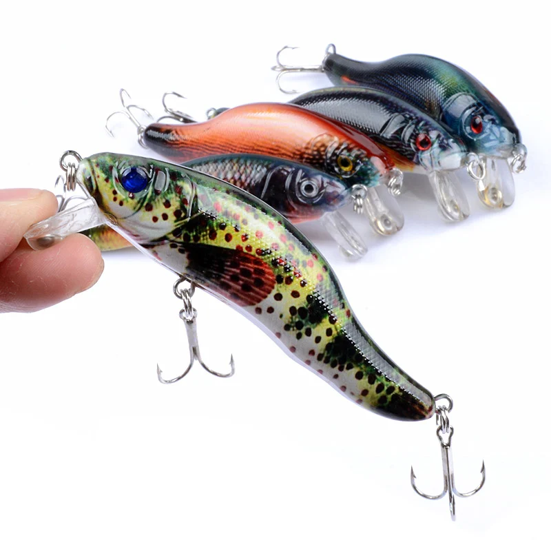 Amlucas Minnow pesca de señuelo duro cebo 9 cm 12,9G Wobblers Crankbait artificiais para pesca Swimbait pesca accesorios WE77
