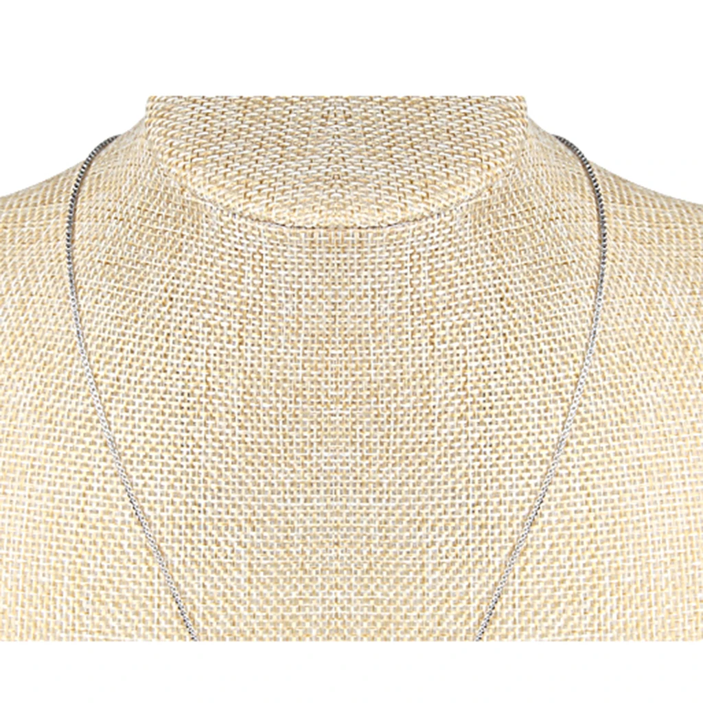 2pcs Simple Necklace Pendant Display Bust Mannequin Stand Holder Rack Linen Stable 115x200mm 175x290mm