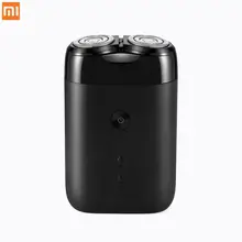 Обновление Xiaomi Mijia электробритва 2 с плавающей головкой портативная Водонепроницаемая бритва type-C USB перезаряжаемая стальная Мужская