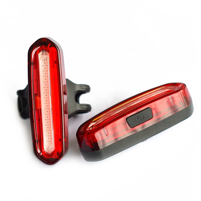 Excellent WHEEL UP Bike Tail Light Bicycle Rear light Cycling Tail-lamp Led Light Waterproof MTB USB Rechargeable Polychromatic Taillight 2