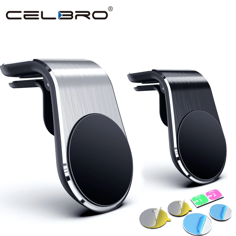 Car Stand Holder Car Phone Holder L Shape Air Vent Mount Auto