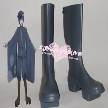 Vocaloi Kaito Косплэй Обувь Сапоги и ботинки для девочек на заказ