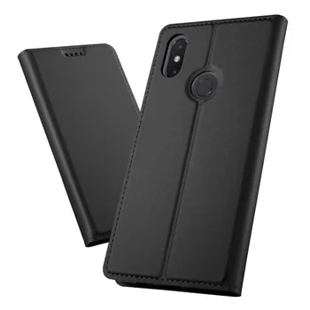 

For Xiaomi MI 8 SE MIX 2S Luxury Leather Flip Case 2018 Ultra Wallet Cover For MI8 SE MIX 2S Dual Sim Business Cases Stand Cover