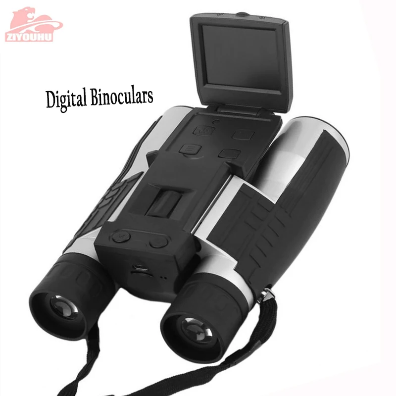 

ZIYOUHU 12x32 HD Digital Binoculars 5MP Camera 2 inch LCD Screen 1080P Hunting Professional Binocular Telescope
