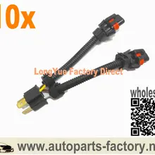 Longyue 10 шт H4/9003 до 9005 9006 адаптер для фары вилка 6"