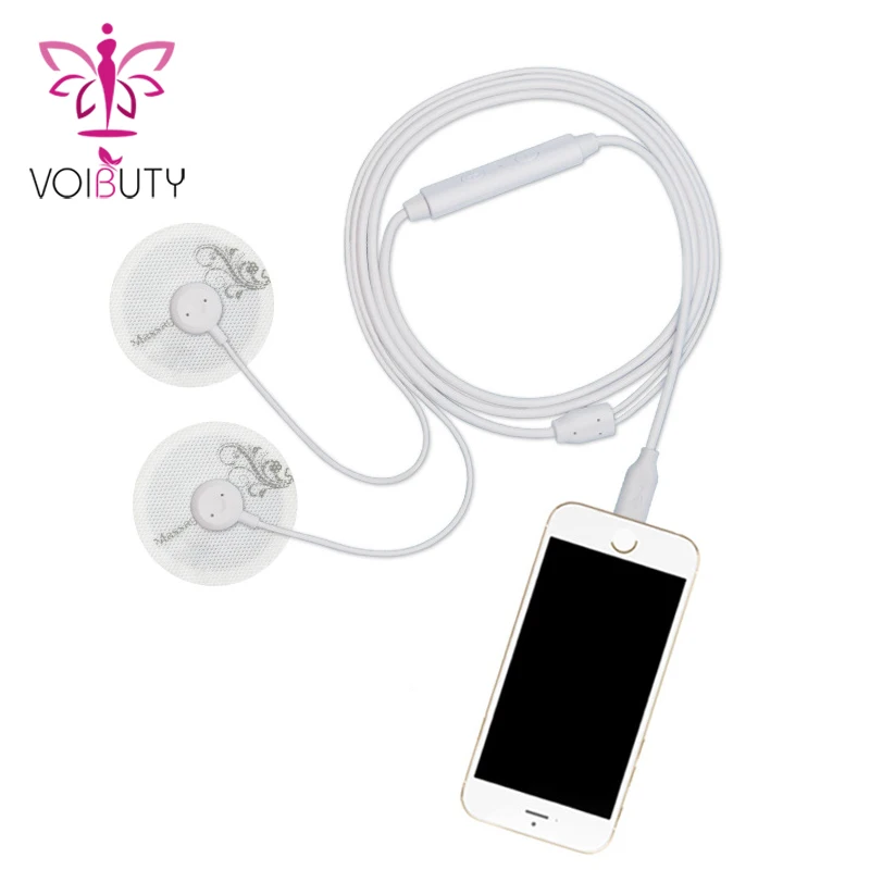 

Mini EMS Muscle Stimulator Portable Massager Biological Physio Therapy OTG Phone Control Body Electrode Patch Health Relaxing