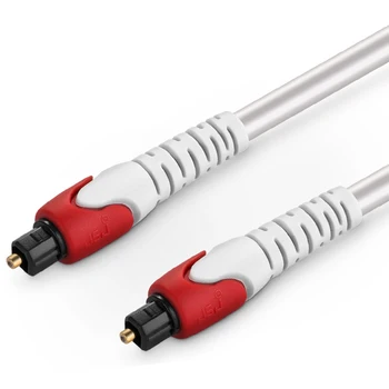 

DIGIZULU HIFI 5.1 Optical Audio Cable Toslink SPDIF Digital Fibre for Soundbar Amplifier Subwoofer Dvd CD XBOX Blue-ray PS3