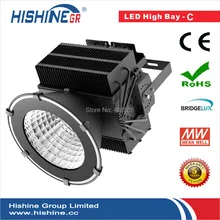 (5pcs/lot0Explosion-proof 500w led projector lamp Bridgelux Meanwell High Purity Aluminum Reflectors