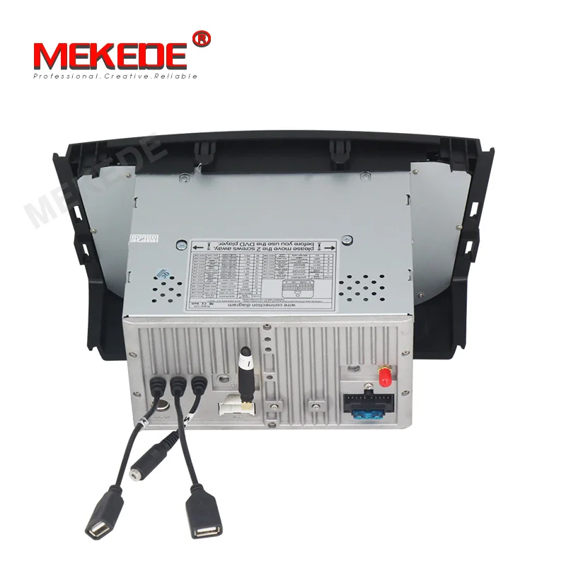 Sale MEKEDE HD 2DIN Android 9.1 2+32G Car DVD for LIFAN X60 2011-2015 Years 3G/4G GPS radio video Multimedia player Capacitive Screen 4