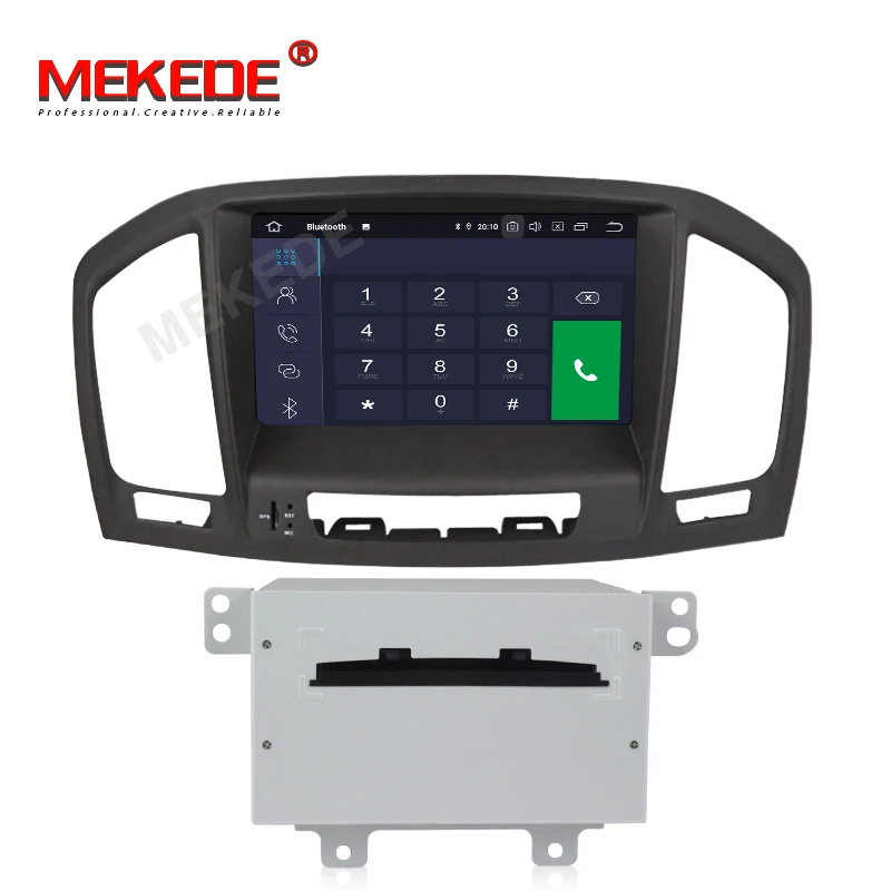 Top MEKEDE Android 9.0  IPS DSP Car Multiemdia player For Opel G with 3G wifi radio gps navigator support Multi-language menu 4