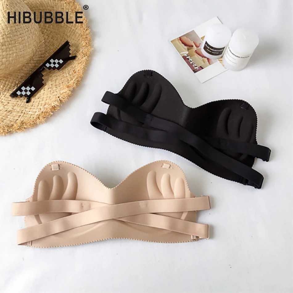  Sexy Invisible Adhesive Bra brassiere Strapless Bra Push Up Bralette Sexy Bras for Bikini Wedding P