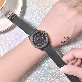 

Retro Style Women Watches 2019 New Fashion Casual High Quality Female Quartz Leather Clock Woman Creative Wrist Watch Gifts