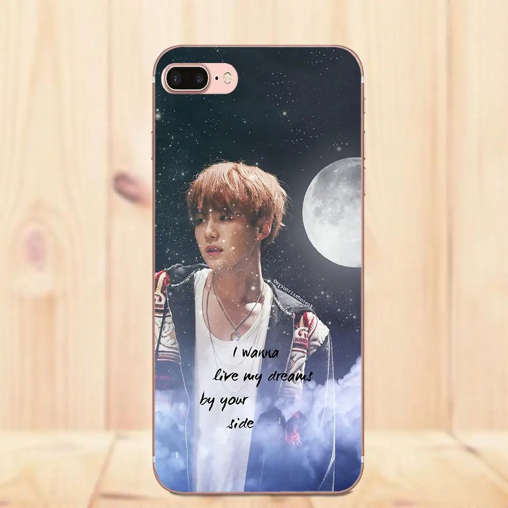 Милый чехол для телефона Min Yoongi Apple iPhone X 4 4S 5 5C 5S SE 6 6S 7 8 Plus|Бамперы| |