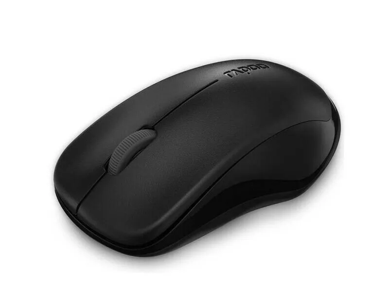 Rapoo Optical Wireless Mouse 2.4G USB Receiver 1300DPI Ergonomic For Macbook Mac OS apple/Windows Laptop PC Office Home Mice