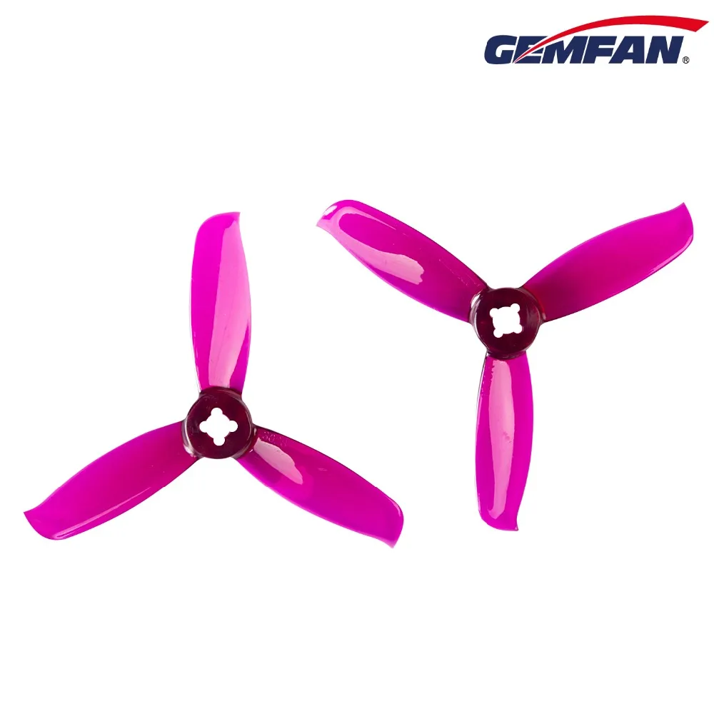 2 пары пропеллеров Gemfan 3028 пропеллеры 3 дюйма для ПК лопасти CW CCW прочные двигателей