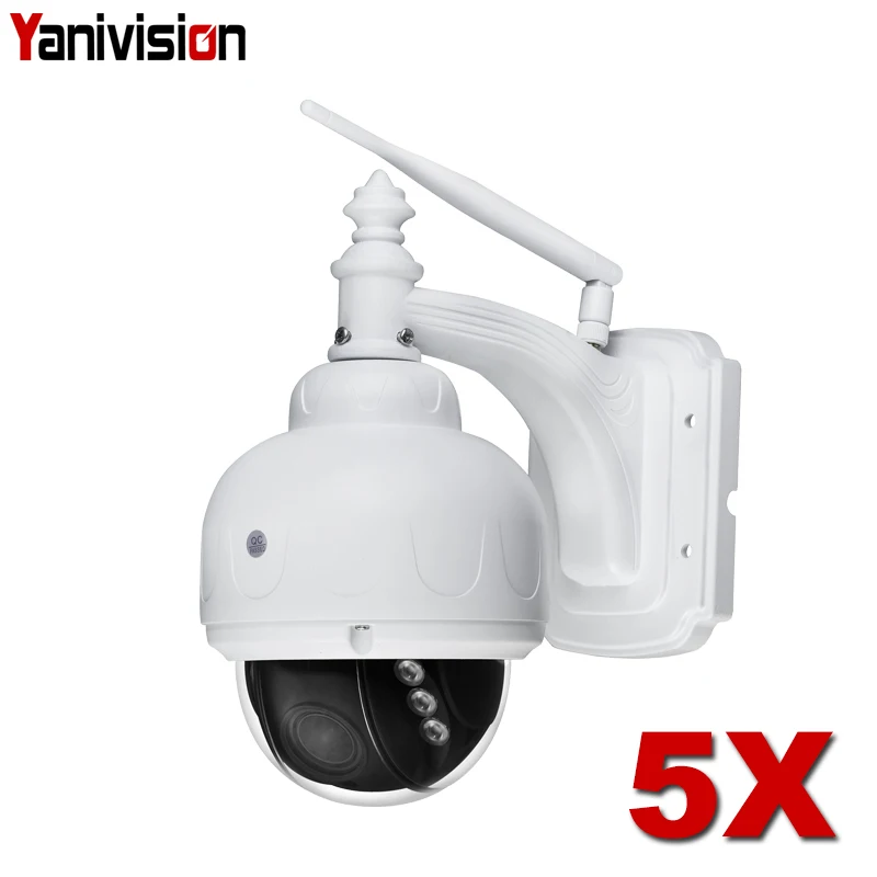 

HD 1080P 5X ZOOM 2.7-13.5mm Auto Focus PTZ Wireless IP Speed Dome Camera Wifi Outdoor Security CCTV SD Card ONVIF Audio P2P