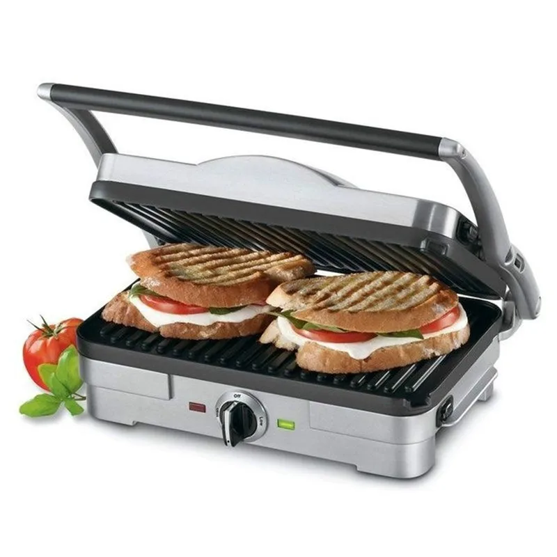 

ZA05 Electric Steak machine sandwich maker hamburger maker Nonstick Grilling machine Stainless steel heating tube 1200W