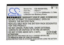 Cameron sino alta qualidade 1000 mah bateria hb4g1 para huawei g6610, g6610v, para claro