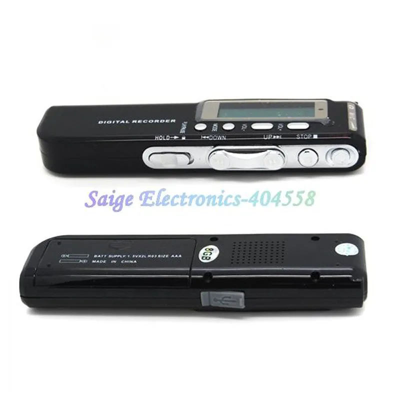 10pcs/lot Mini MP3 Recorder Pen 4GB 8GB Digital Voice Recorder for Meeting Lessons