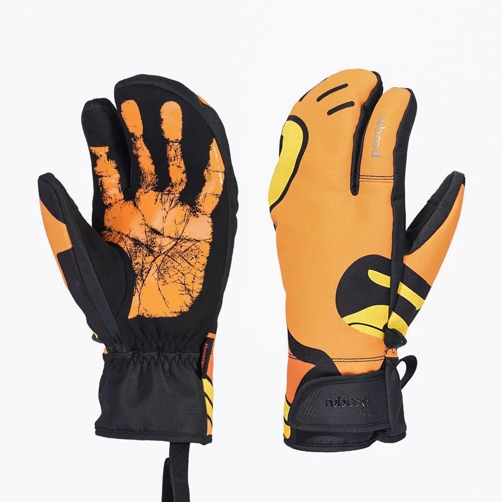 Boodun новые зимние мужские и женские лыжные перчатки с сенсорным экраном для спорта на открытом воздухе лыжные перчатки ветрозащитные водонепроницаемые перчатки из ткани Оксфорд