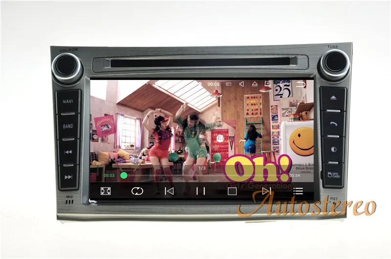Cheap Android 8.0 8 Core RAM 4GB ROM 32GB Car GPS Auto Radio Screen DVD Player For Subaru Legacy Outback 2009-2014 Free Map And Camera 23