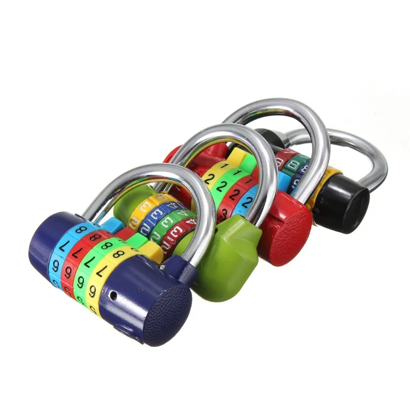 Разблокированный замок безопасности MTGATHER с кодом цифр и паролем|padlock security|combination