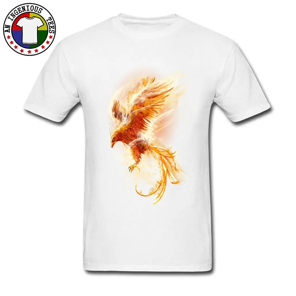 fenix Round Collar T-Shirt April FOOL DAY Tops Shirts Short Sleeve Funky Pure Cotton Custom Sweatshirts Custom Male fenix white